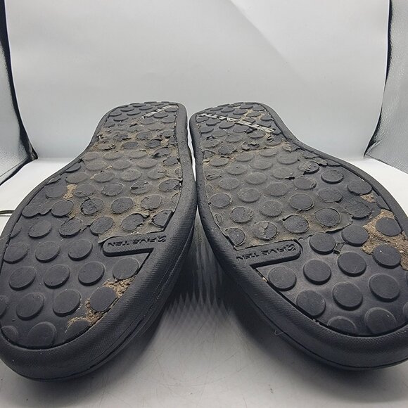 Adidas Five Ten Freerider Pro Mens 10.5 Black Yellow Flat Mountain Bike Shoes - Picture 11 of 13